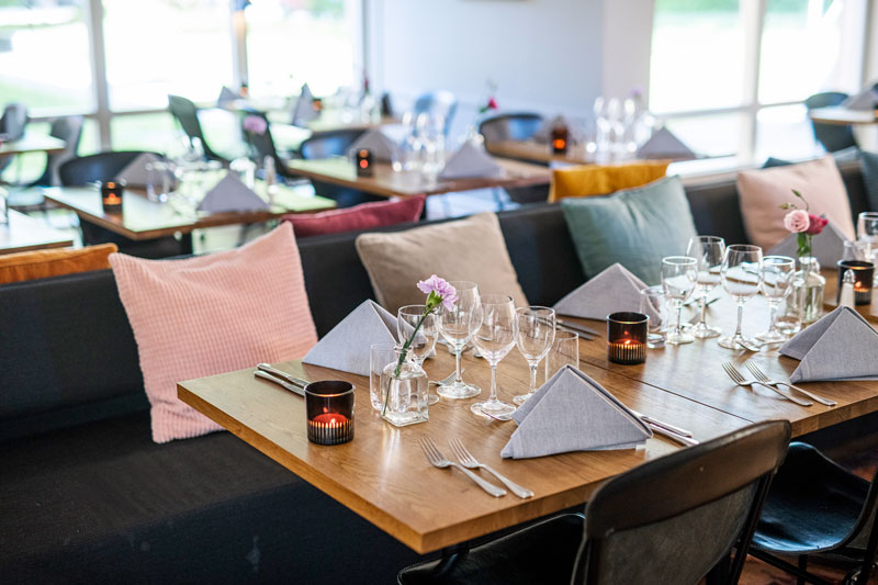 Matsalen på Stiftsgården Åkersberg, Skåne