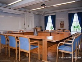 Möteslokalen Höörsalen på Stiftsgården Åkersberg